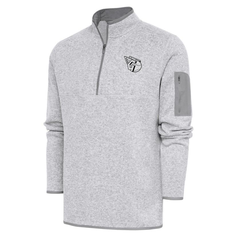 MLB Cleveland Guardians Metallic Fortune Quarter-Zip Pullover Jacket