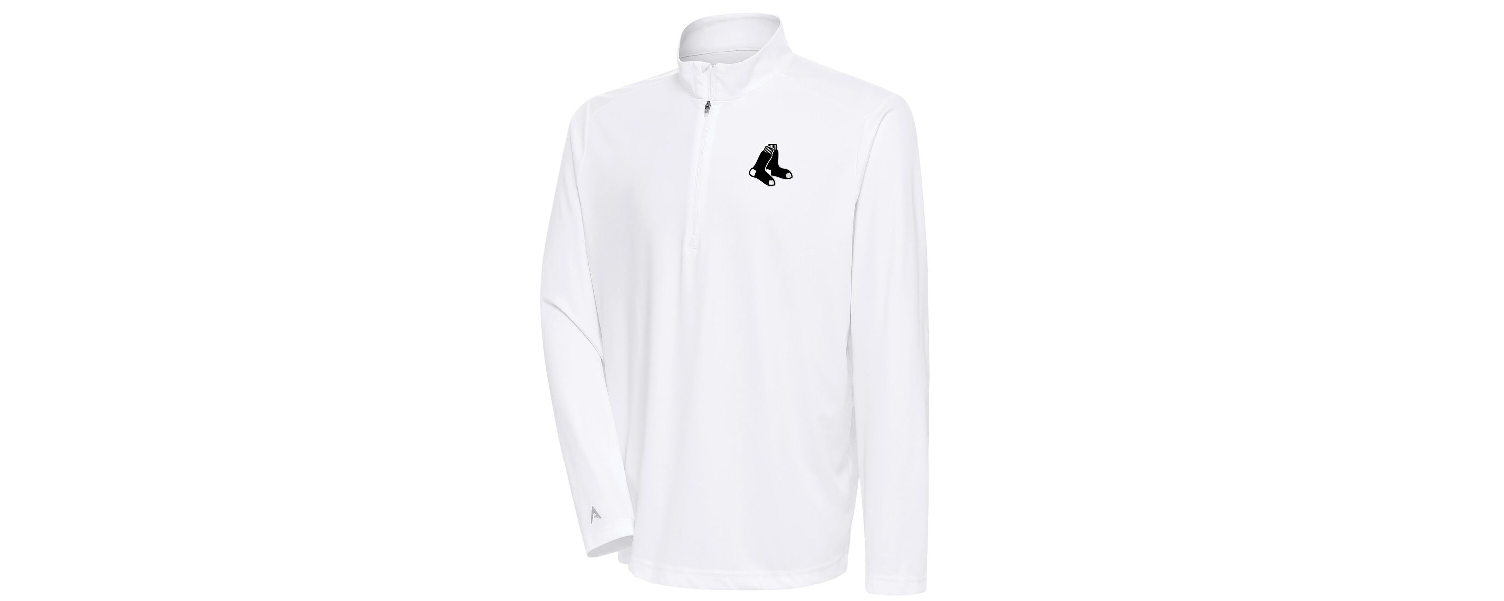 Boston Red Sox MLB Boston Sox Metallic Tribute Quarter-Zip Top