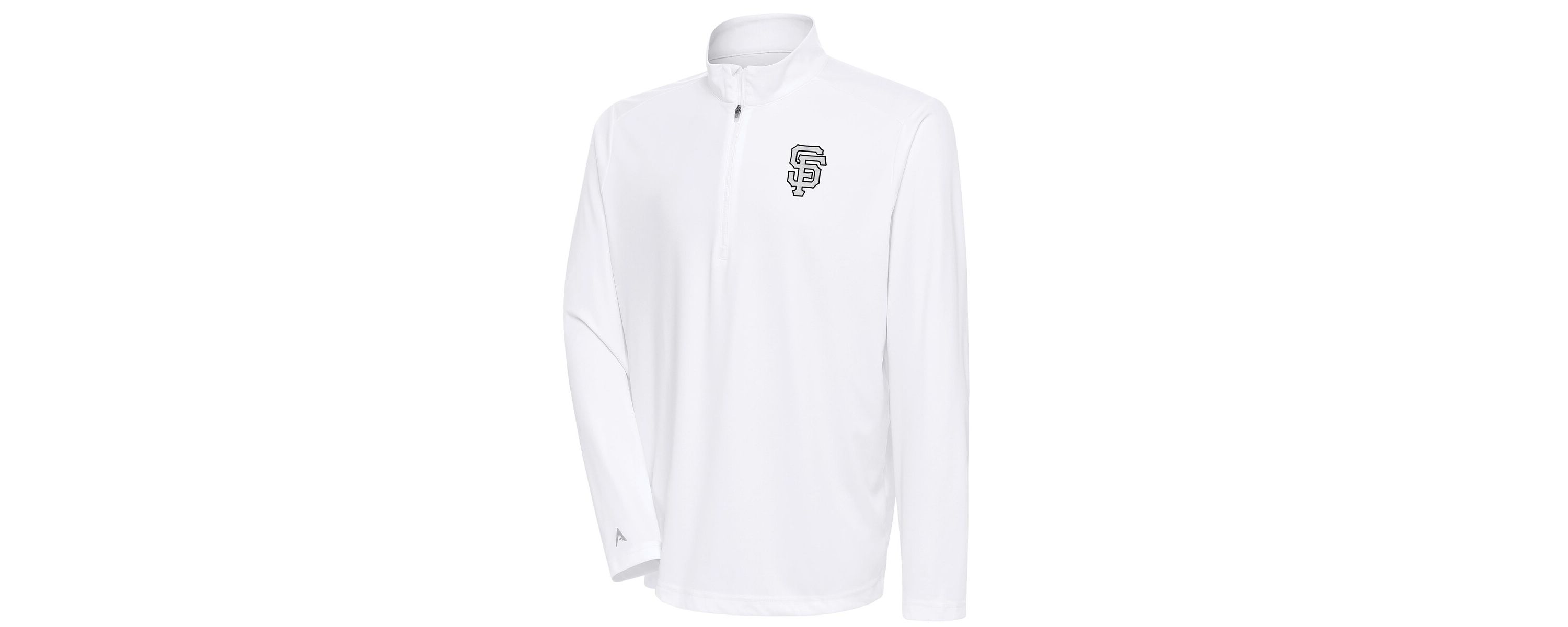 MLB San Francisco Giants Metallic Tribute Quarter-Zip Top