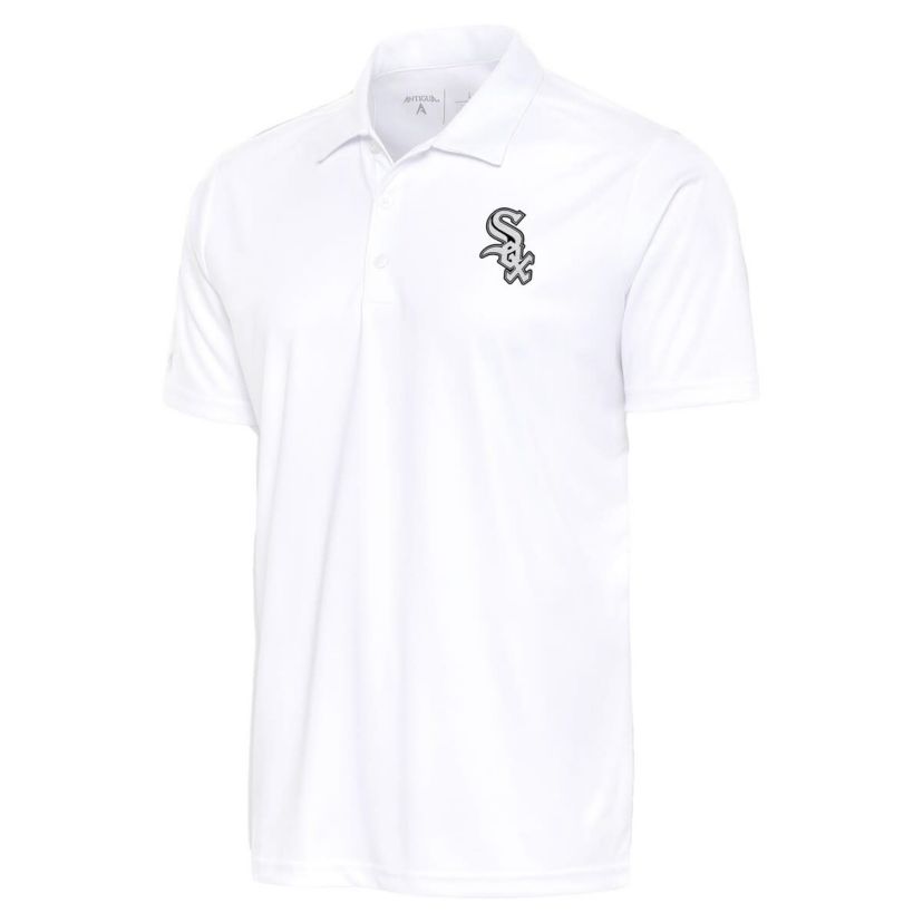 Chicago White Sox MLB Chicago Sox Big & Tall Metallic Tribute Polo