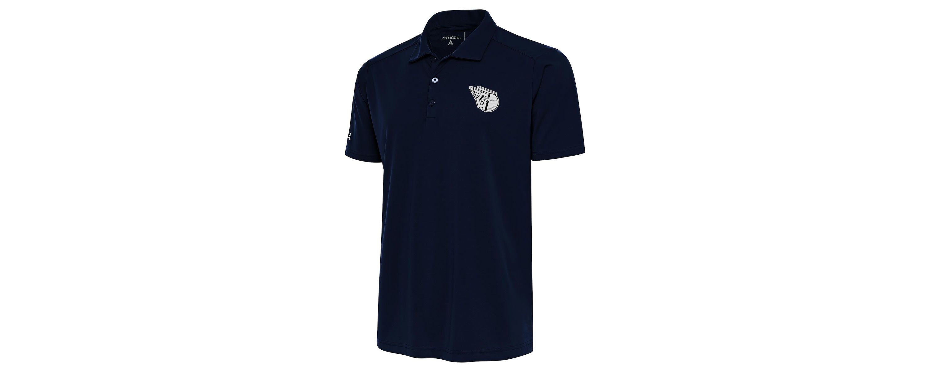 MLB Cleveland Guardians Big & Tall Metallic Tribute Polo