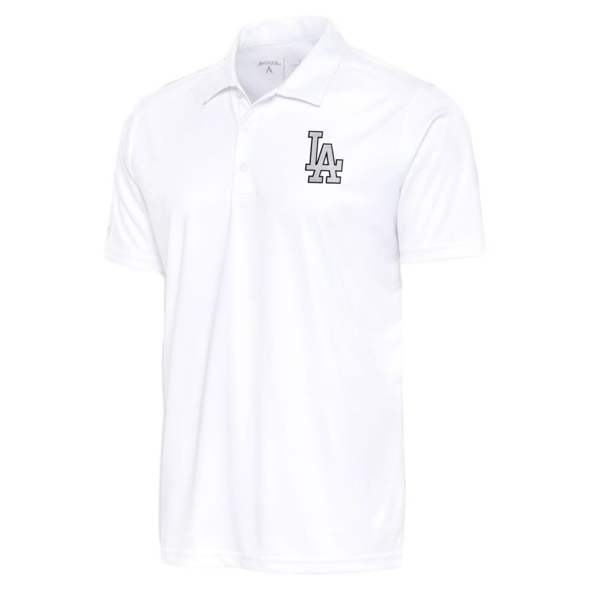 MLB Los Angeles Dodgers Big & Tall Metallic Tribute Polo