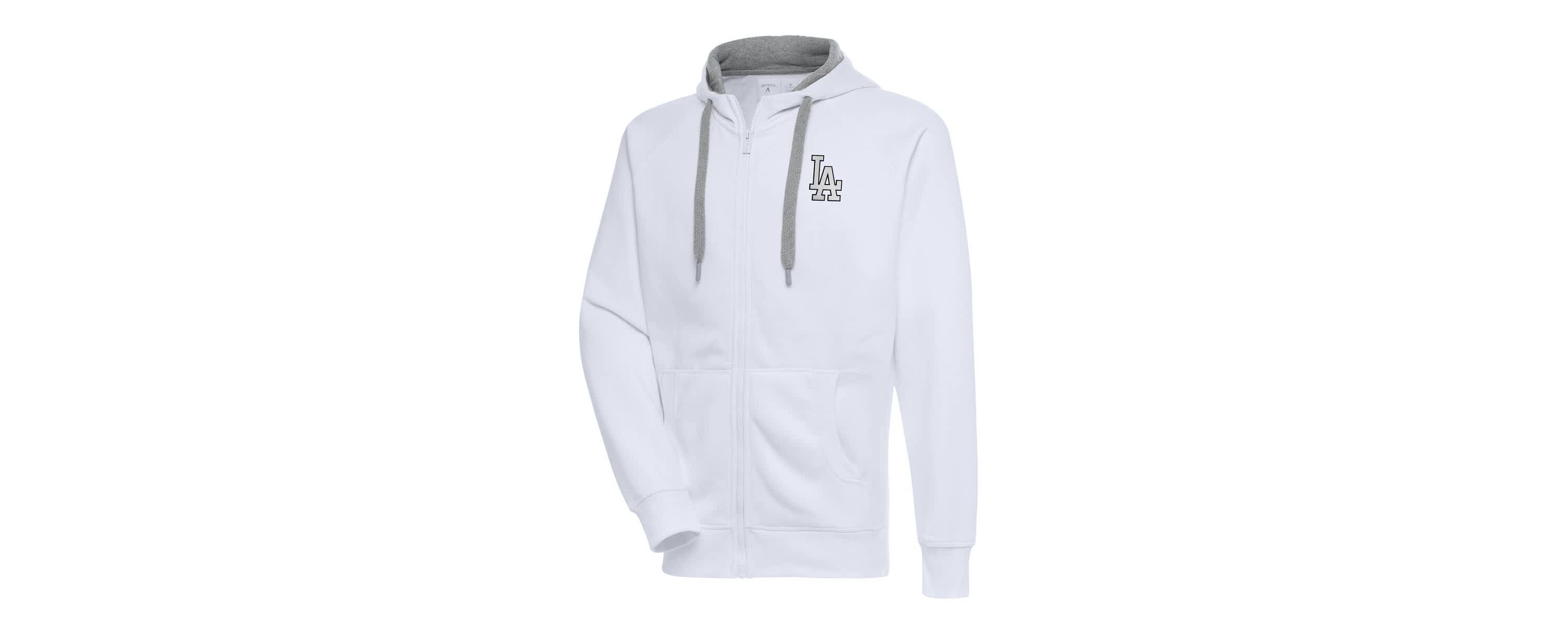 MLB Los Angeles Dodgers Metallic Victory Full-Zip Hoodie