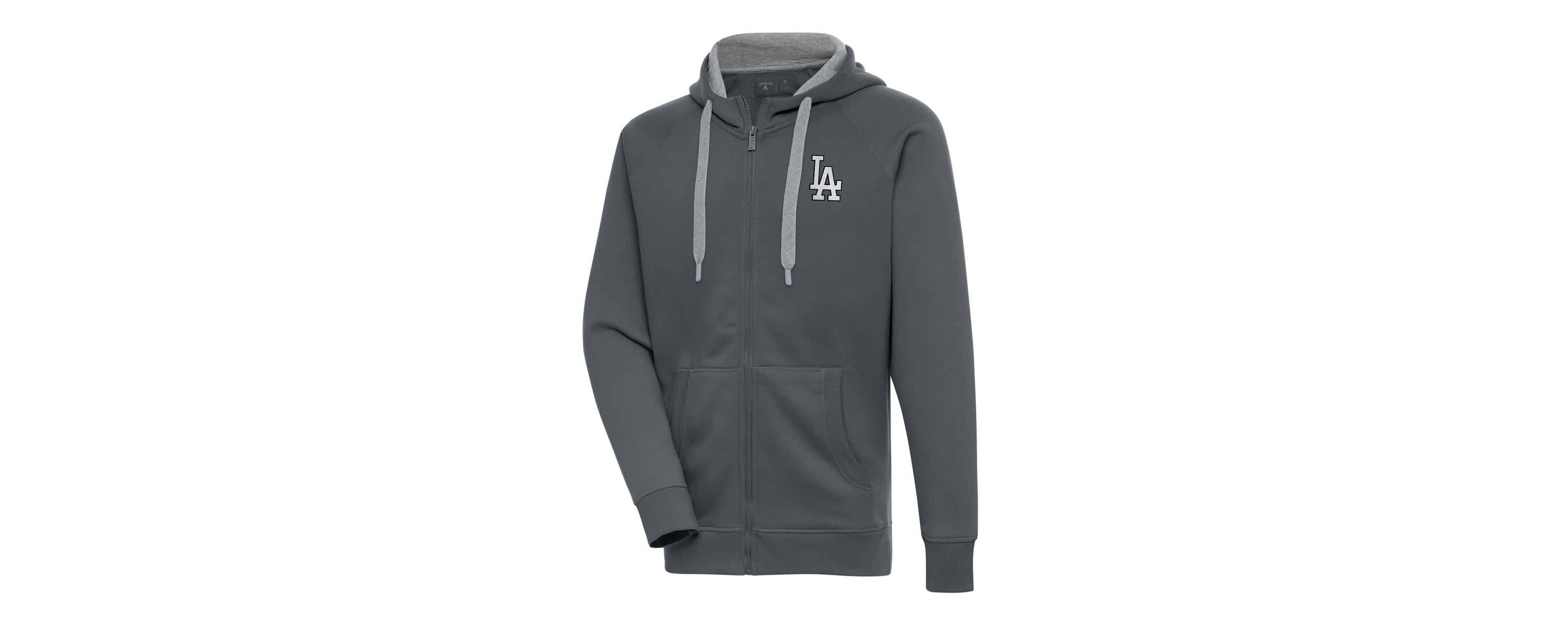 MLB Los Angeles Dodgers Metallic Victory Full-Zip Hoodie