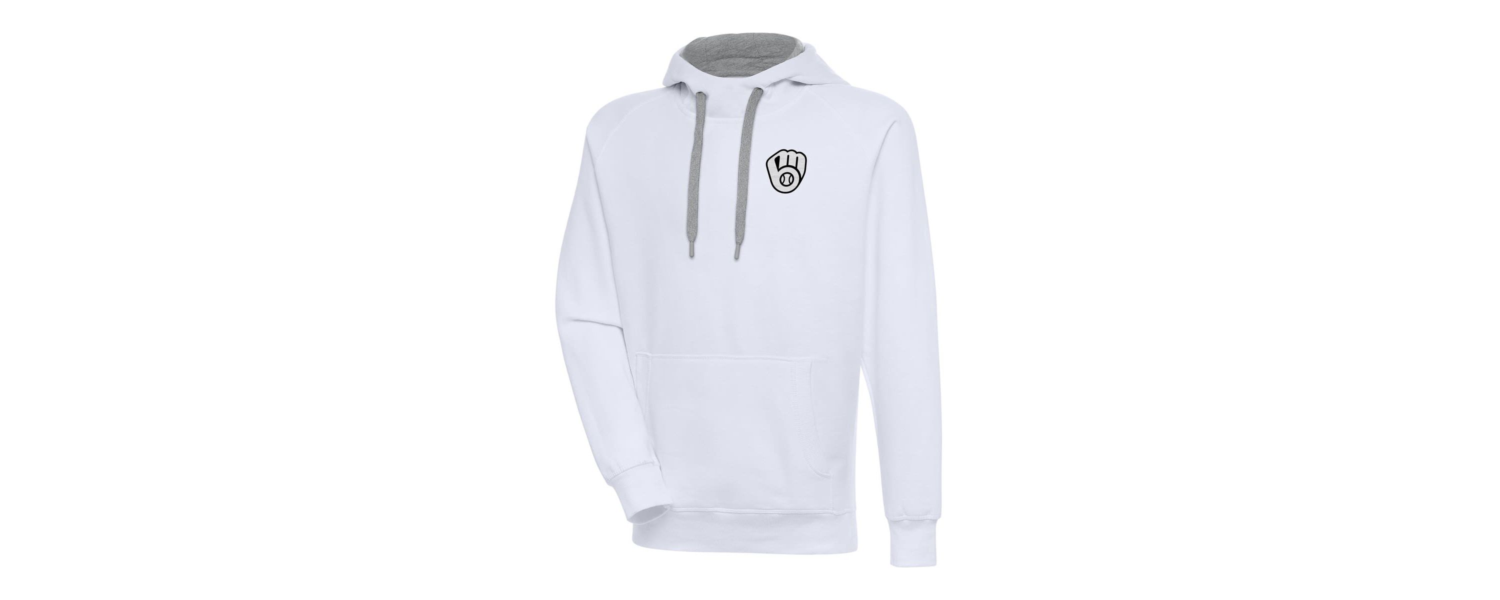 MLB Milwaukee Brewers Metallic Victory Pullover Hoodie