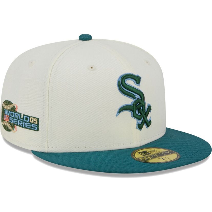 Chicago White Sox MLB Chicago Sox Chrome 59FIFTY Fitted Hat