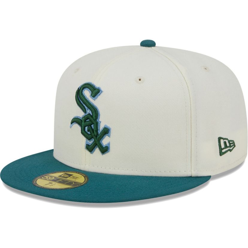 Chicago White Sox MLB Chicago Sox Chrome 59FIFTY Fitted Hat