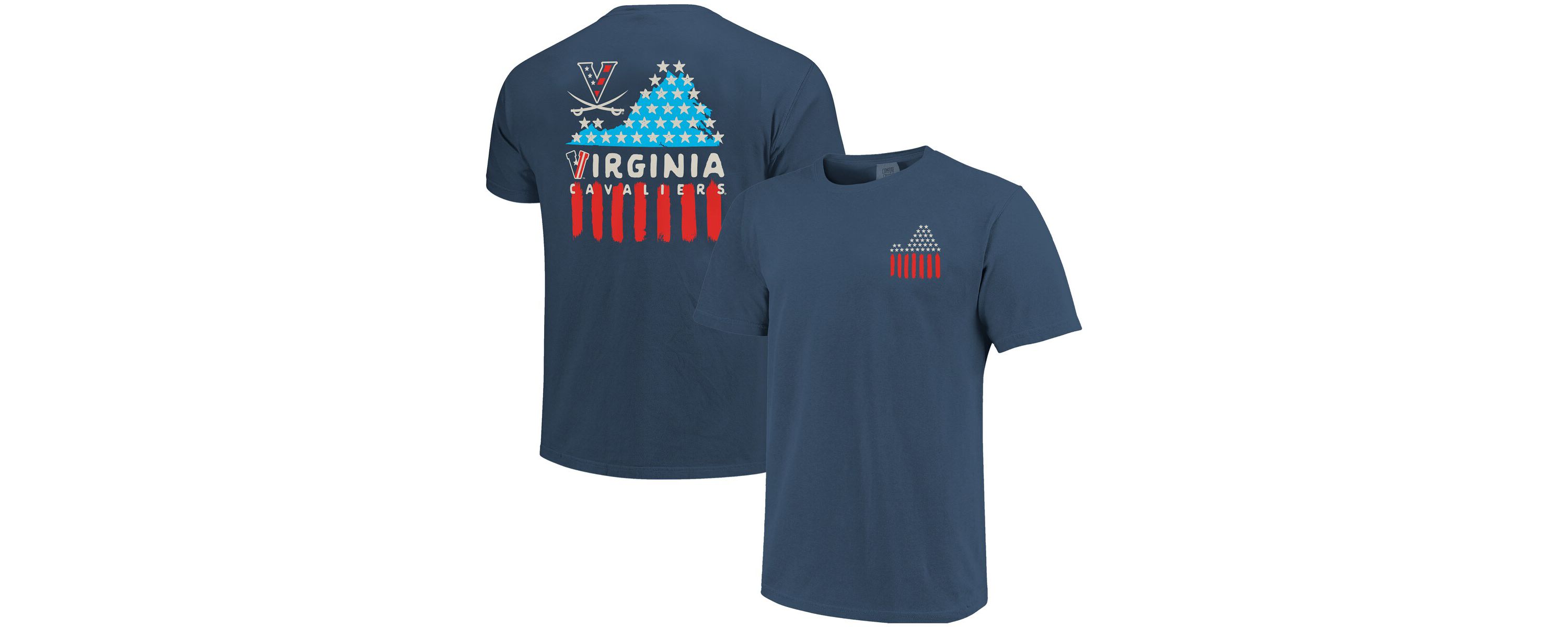 NCAA Virginia Cavaliers Red, & Hoo T-Shirt