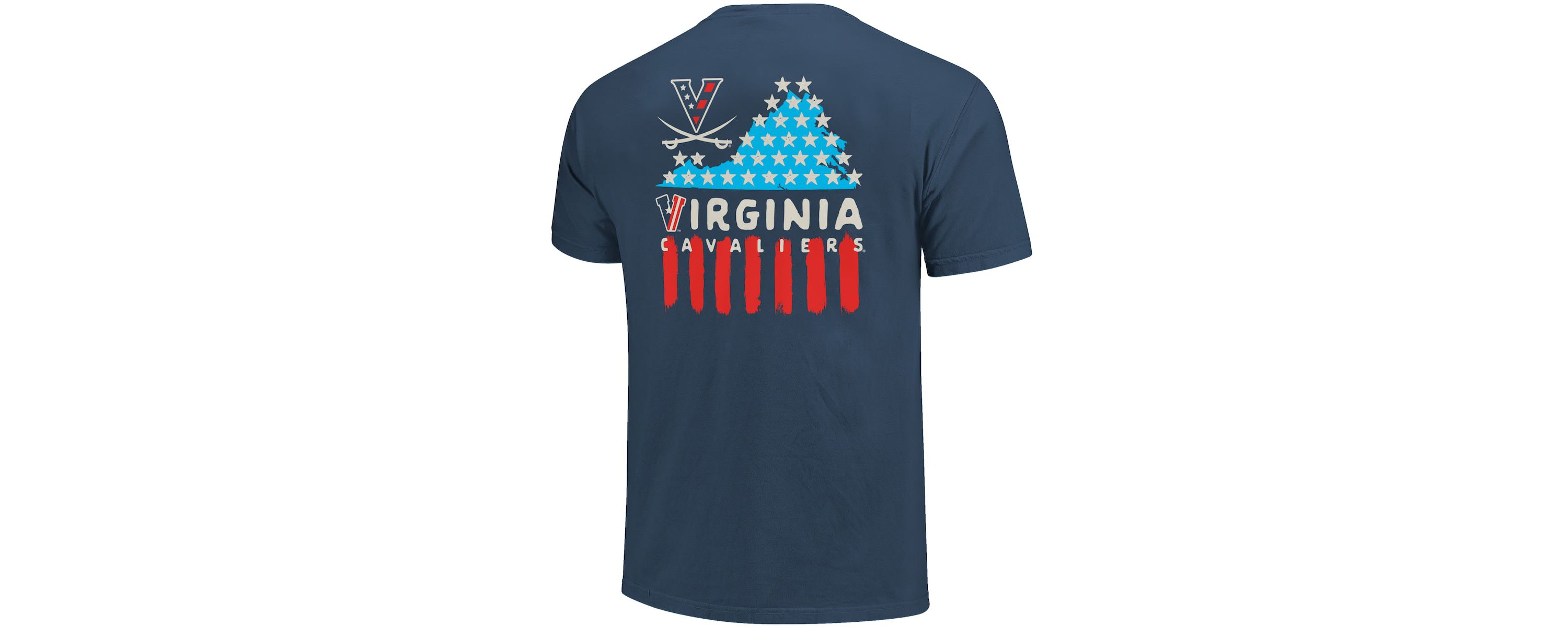NCAA Virginia Cavaliers Red, & Hoo T-Shirt