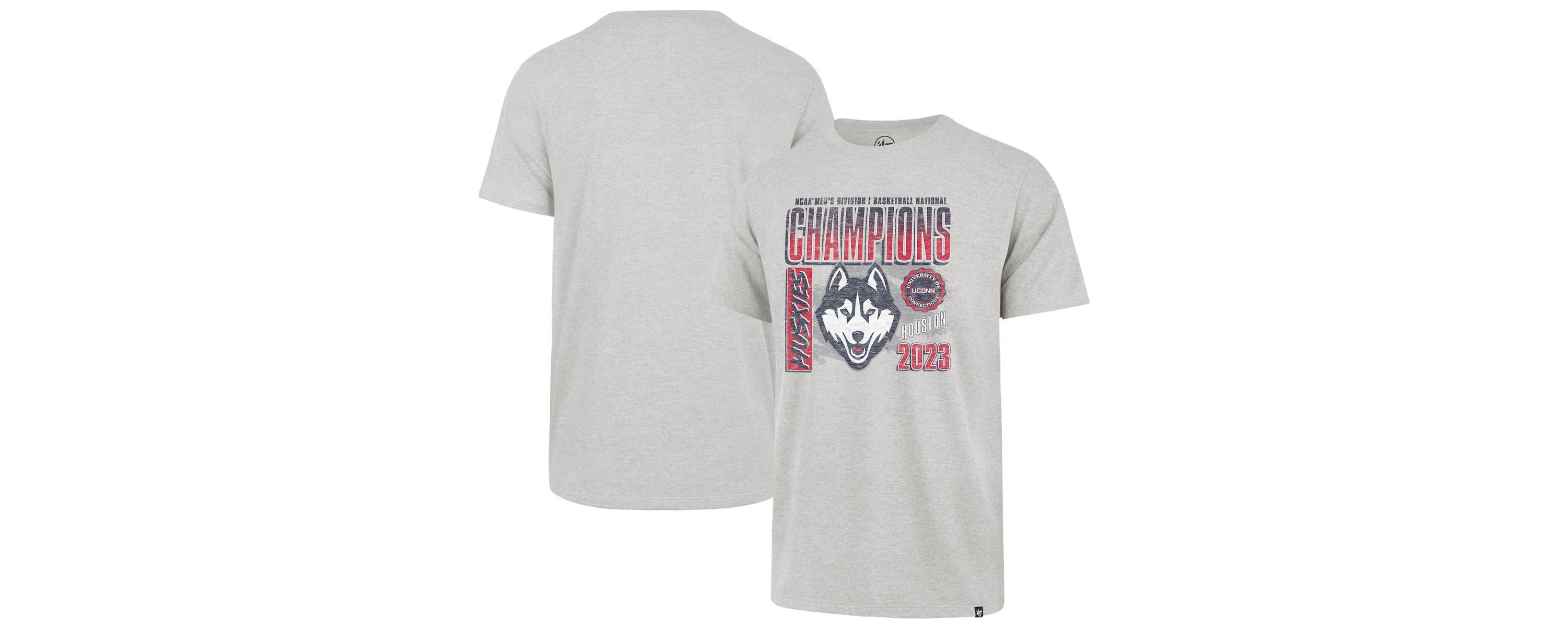 Connecticut Huskies NCAA UConn Huskies 2023 NCAA Men’s Basketball National s Mascot T-Shirt