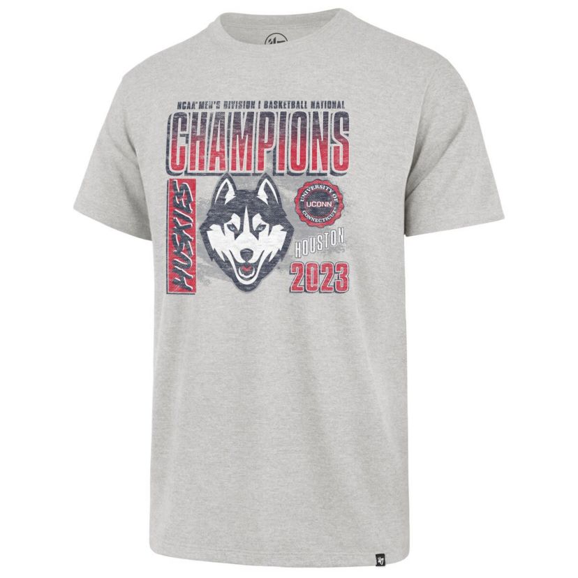 Connecticut Huskies NCAA UConn Huskies 2023 NCAA Men’s Basketball National s Mascot T-Shirt
