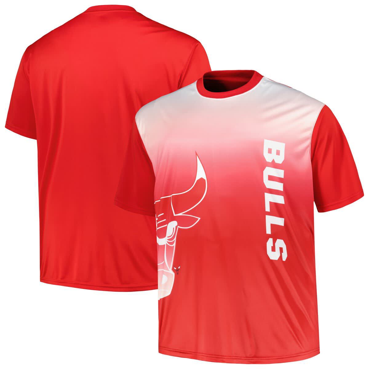 NBA Chicago Bulls Big & Tall Sublimated T-Shirt