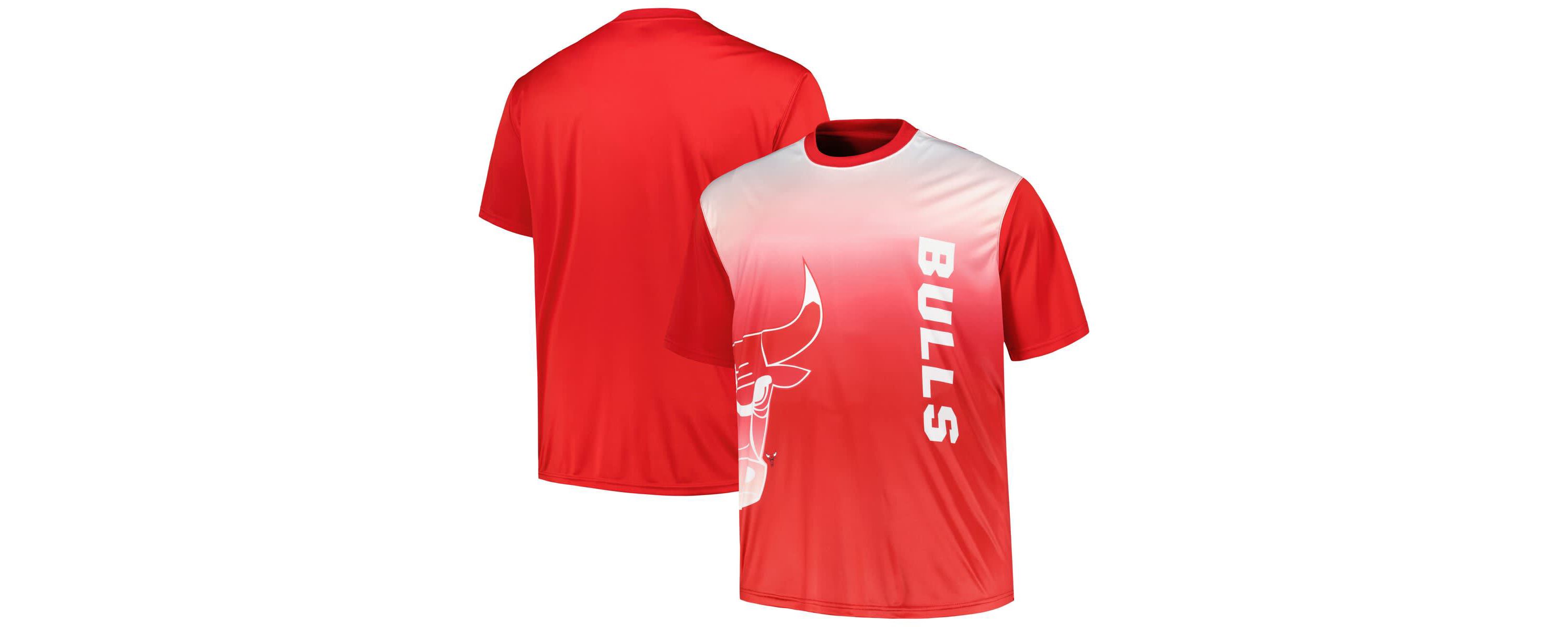 NBA Chicago Bulls Big & Tall Sublimated T-Shirt