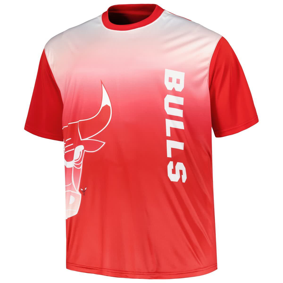 NBA Chicago Bulls Big & Tall Sublimated T-Shirt