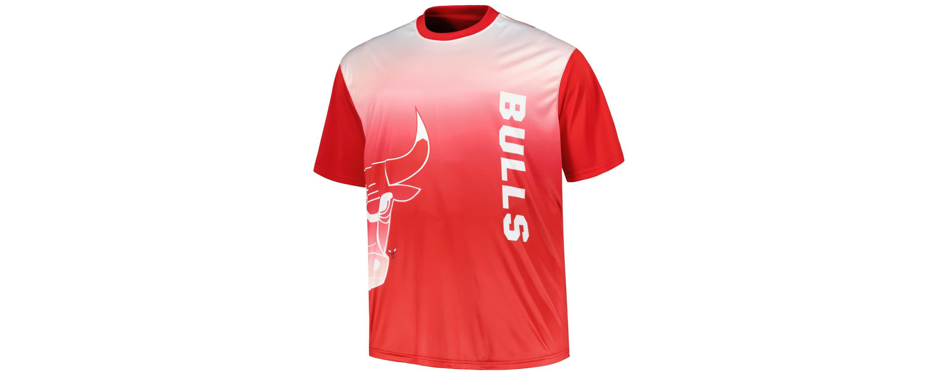 NBA Chicago Bulls Big & Tall Sublimated T-Shirt