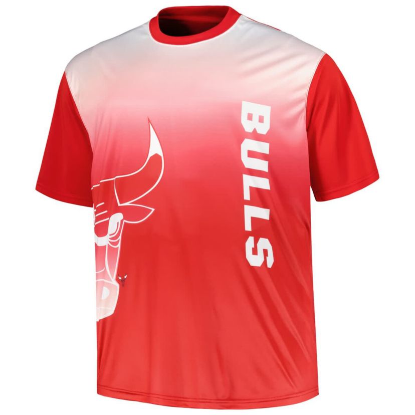 NBA Chicago Bulls Big & Tall Sublimated T-Shirt