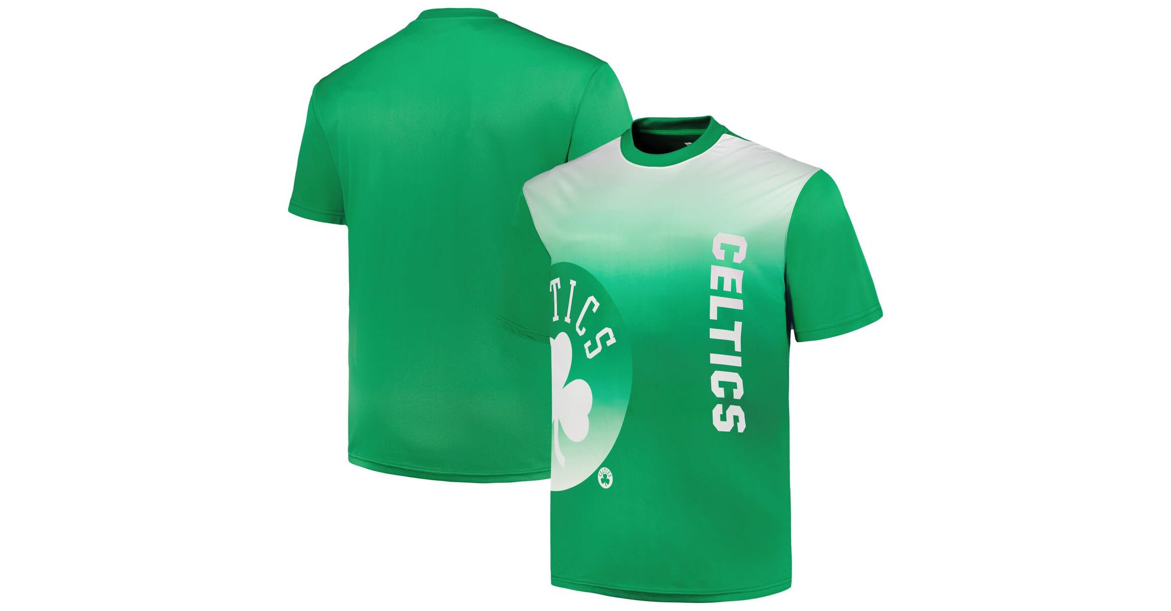 NBA Kelly Boston Celtics Big & Tall Sublimated T-Shirt