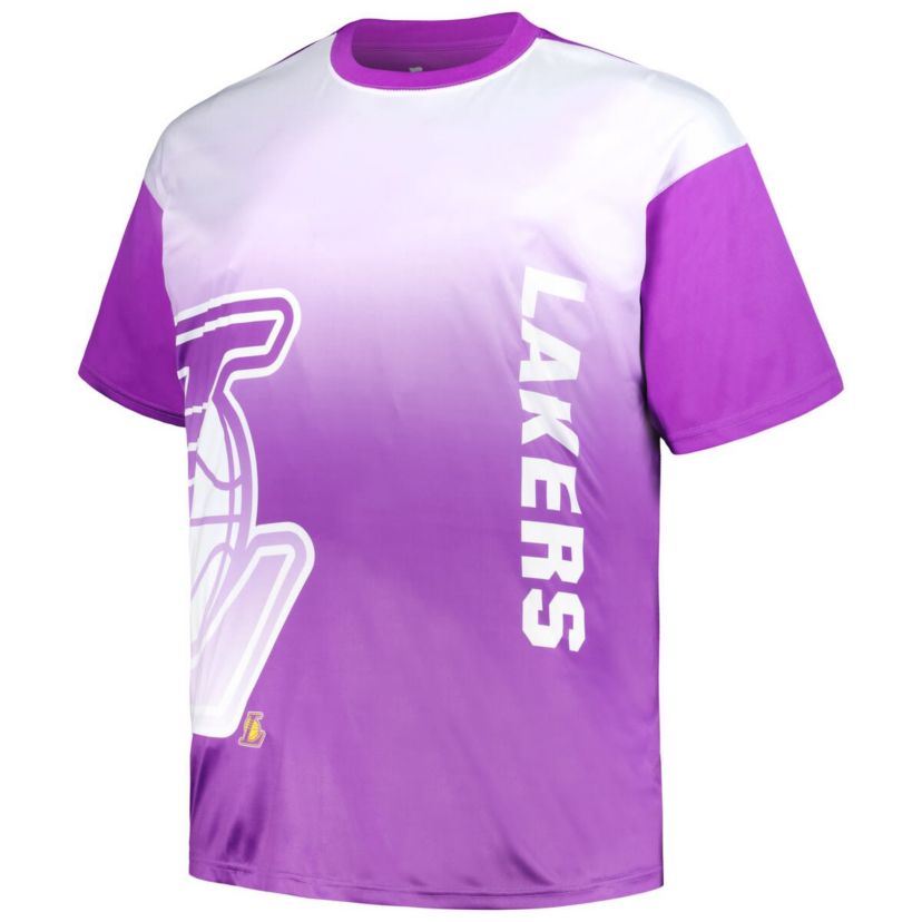 NBA Los Angeles Lakers Big & Tall Sublimated T-Shirt