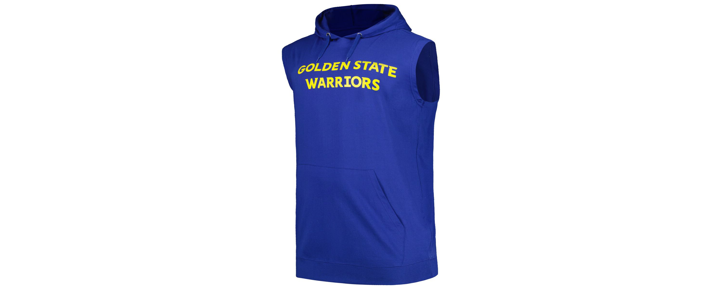 NBA Fanatics Golden State Warriors Big & Tall Jersey Muscle Pullover Hoodie