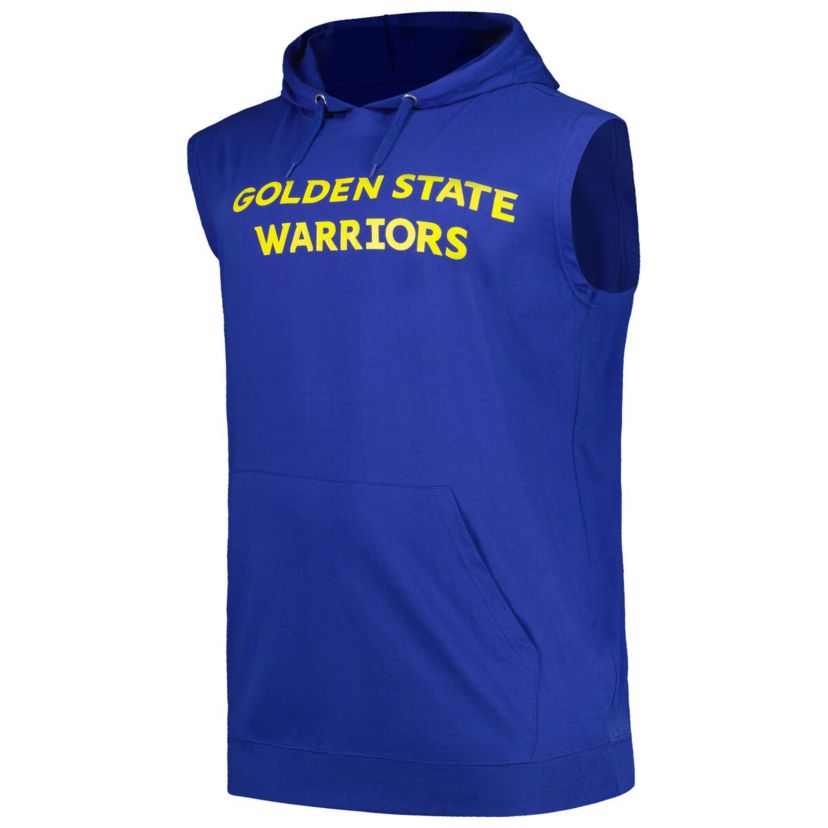 NBA Fanatics Golden State Warriors Big & Tall Jersey Muscle Pullover Hoodie