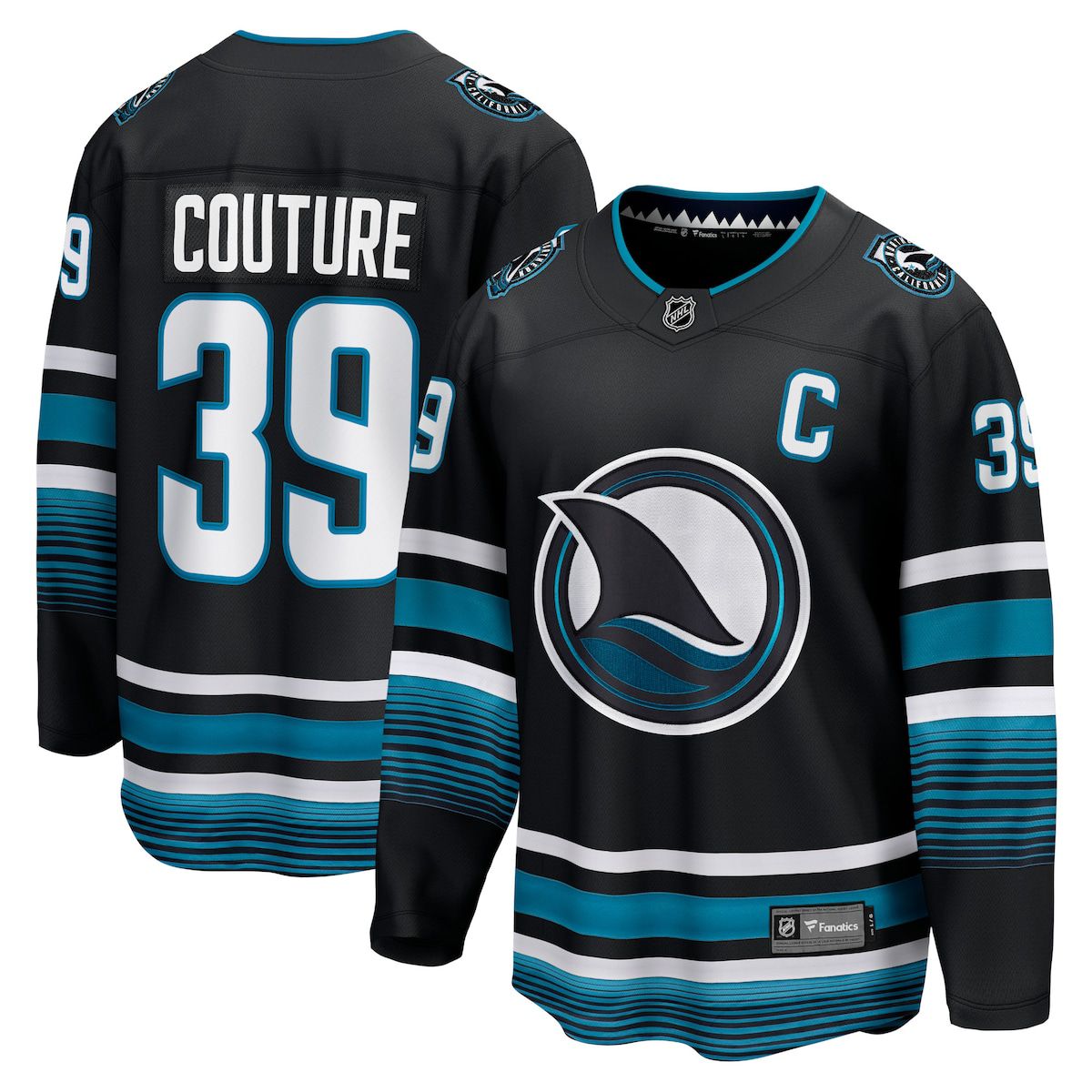 NHL Fanatics Logan Couture San Jose Sharks Breakaway Jersey