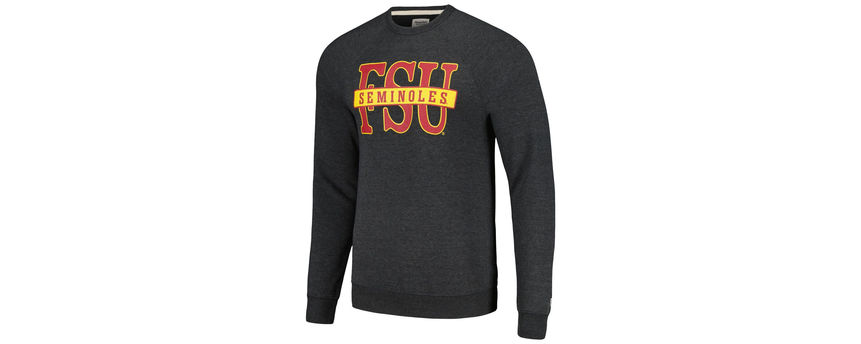 NCAA Florida State Seminoles Tri-Blend Crewneck Pullover Sweatshirt