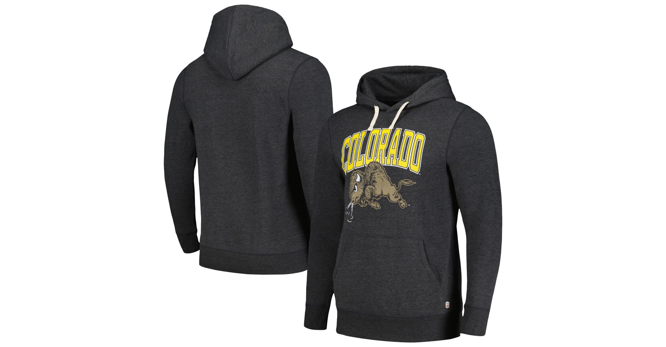 NCAA Colorado Buffaloes Tri-Blend Vintage Pullover Hoodie