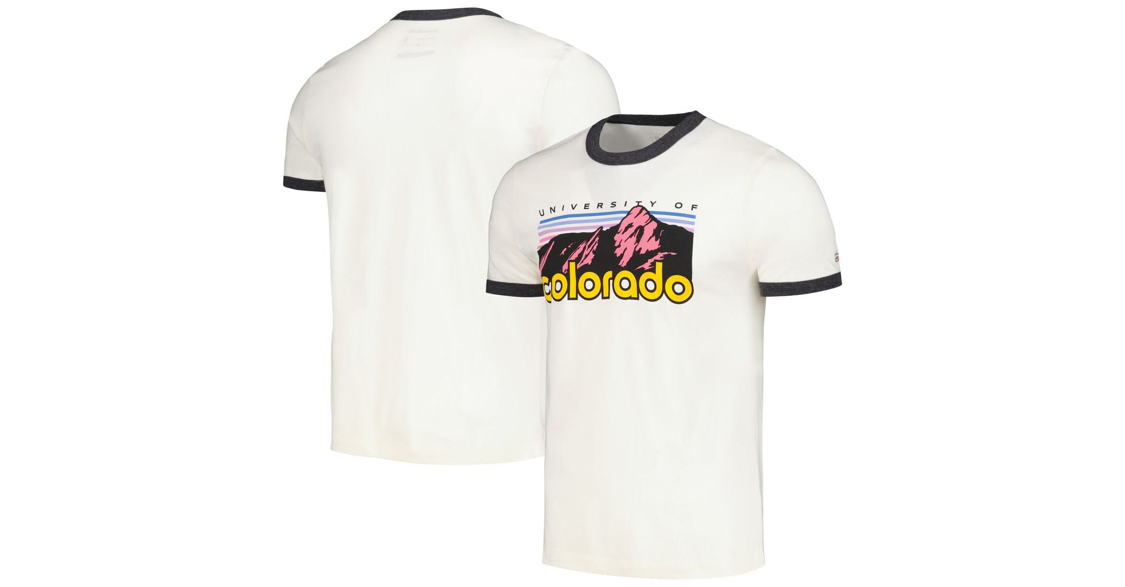 NCAA Colorado Buffaloes Mountains Ringer T-Shirt