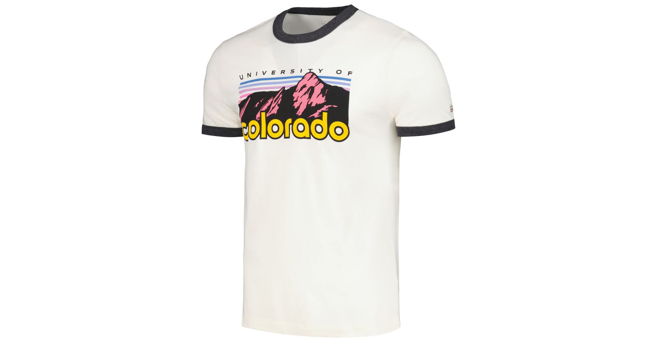 NCAA Colorado Buffaloes Mountains Ringer T-Shirt