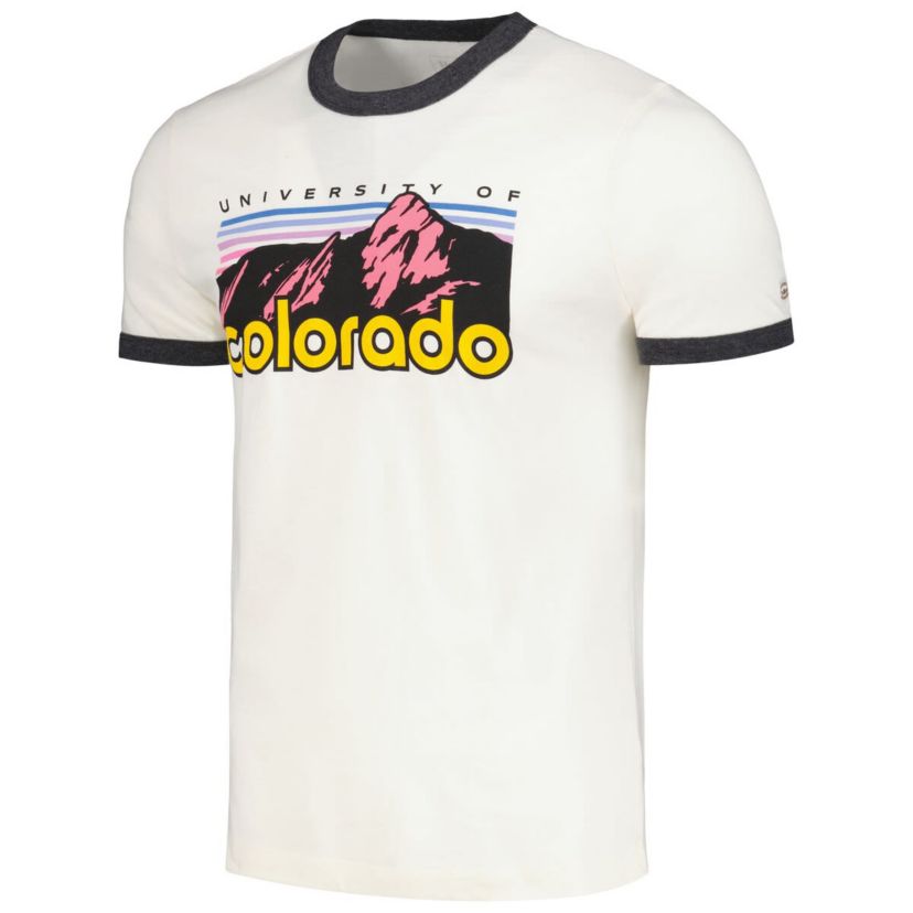 NCAA Colorado Buffaloes Mountains Ringer T-Shirt