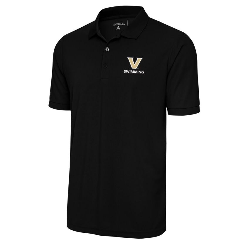NCAA Vanderbilt Commodores Swimming Big & Tall Legacy Pique Polo