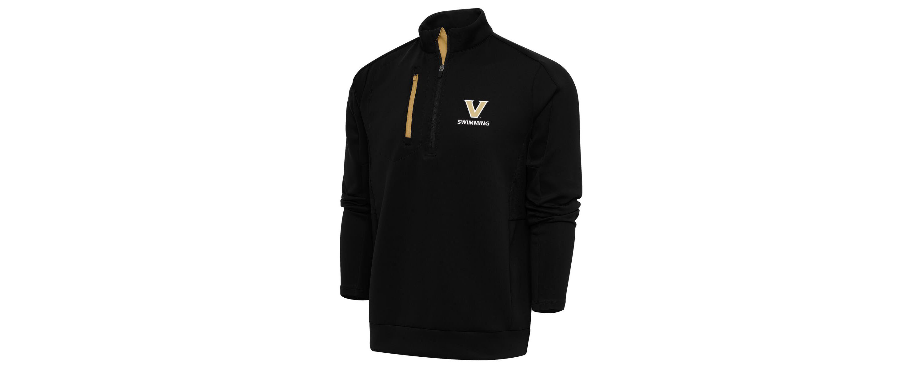NCAA Vanderbilt Commodores Swimming Generation Quarter-Zip Pullover Top