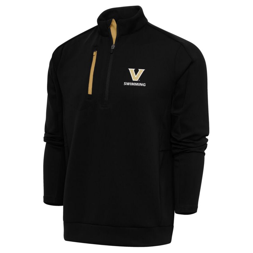 NCAA Vanderbilt Commodores Swimming Generation Quarter-Zip Pullover Top