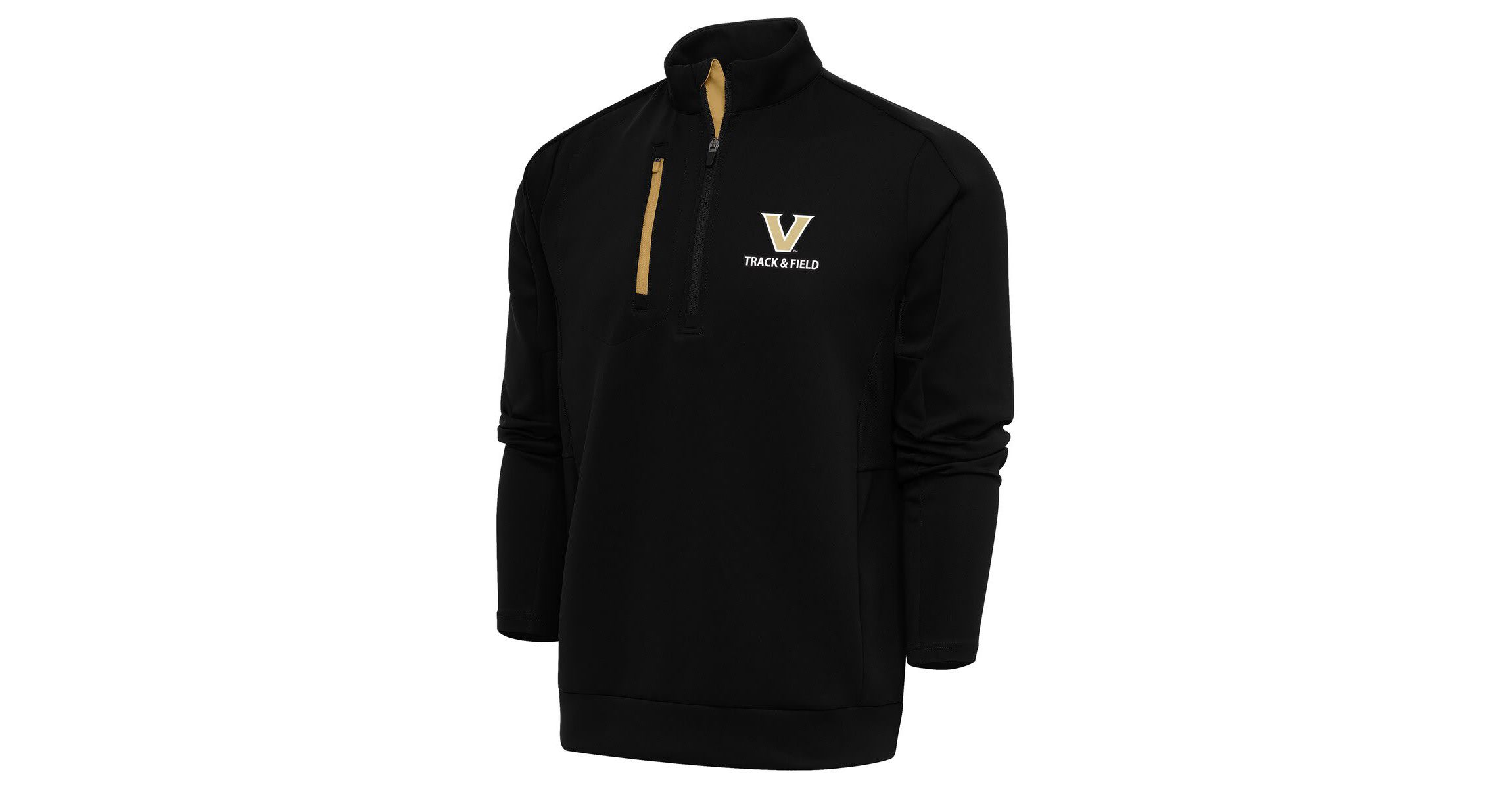 NCAA Vanderbilt Commodores Track & Field Generation Quarter-Zip Pullover Top