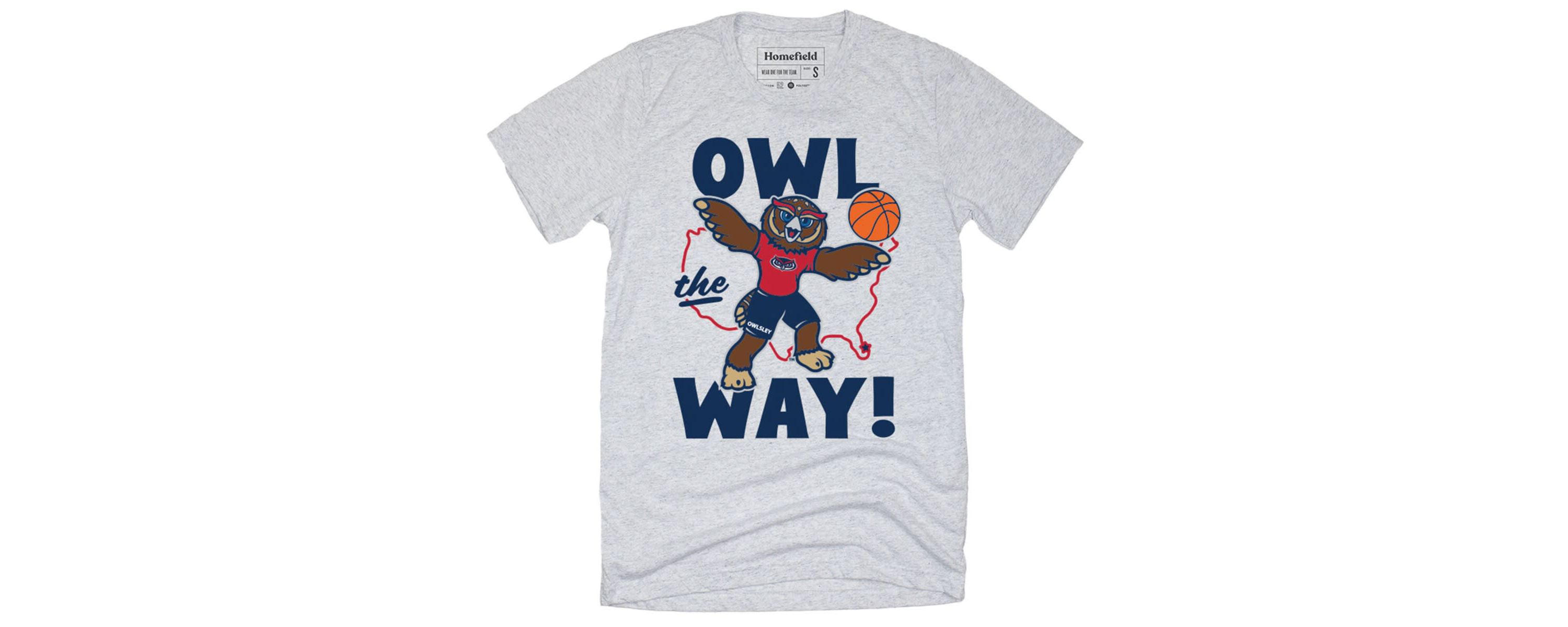 NCAA Florida Atlantic Owls Owl The Ways T-Shirt