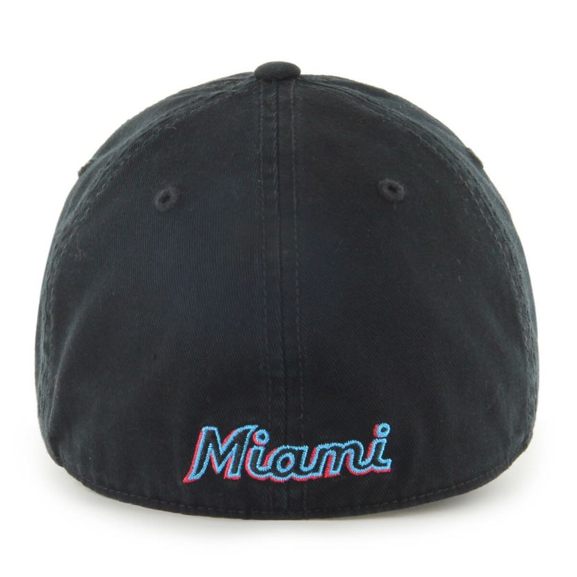 MLB Miami Marlins Franchise Logo Fitted Hat