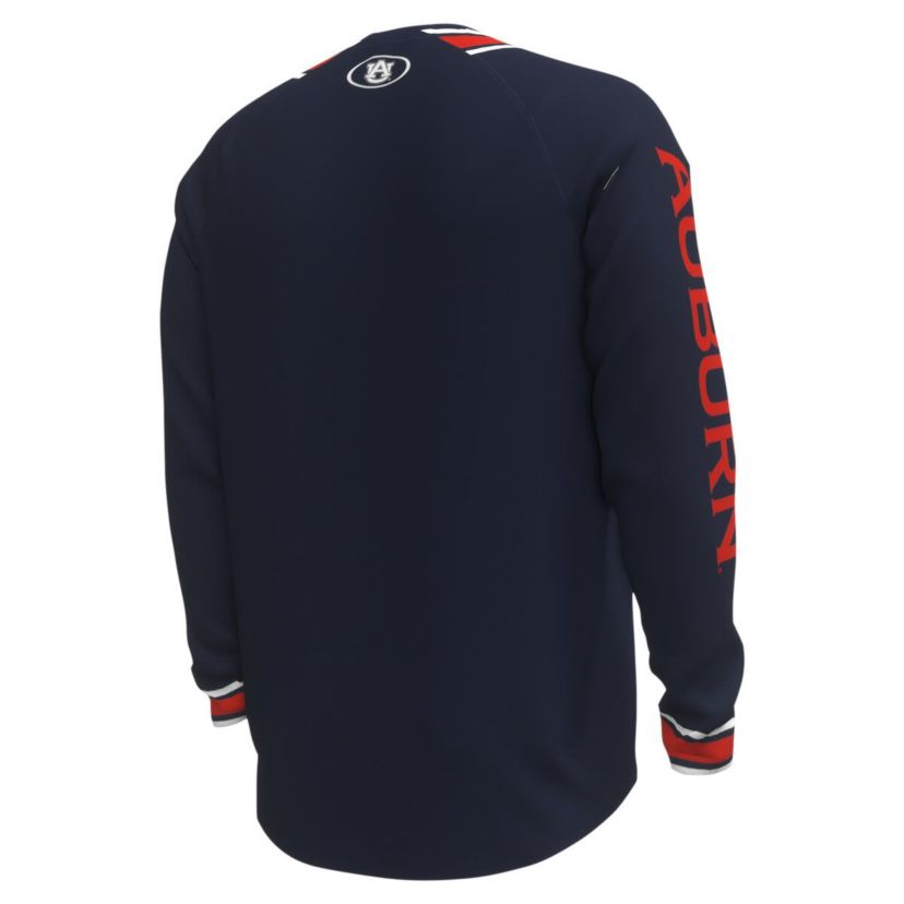 NCAA Under Armour Auburn Tigers Shooter Raglan Long Sleeve T-Shirt