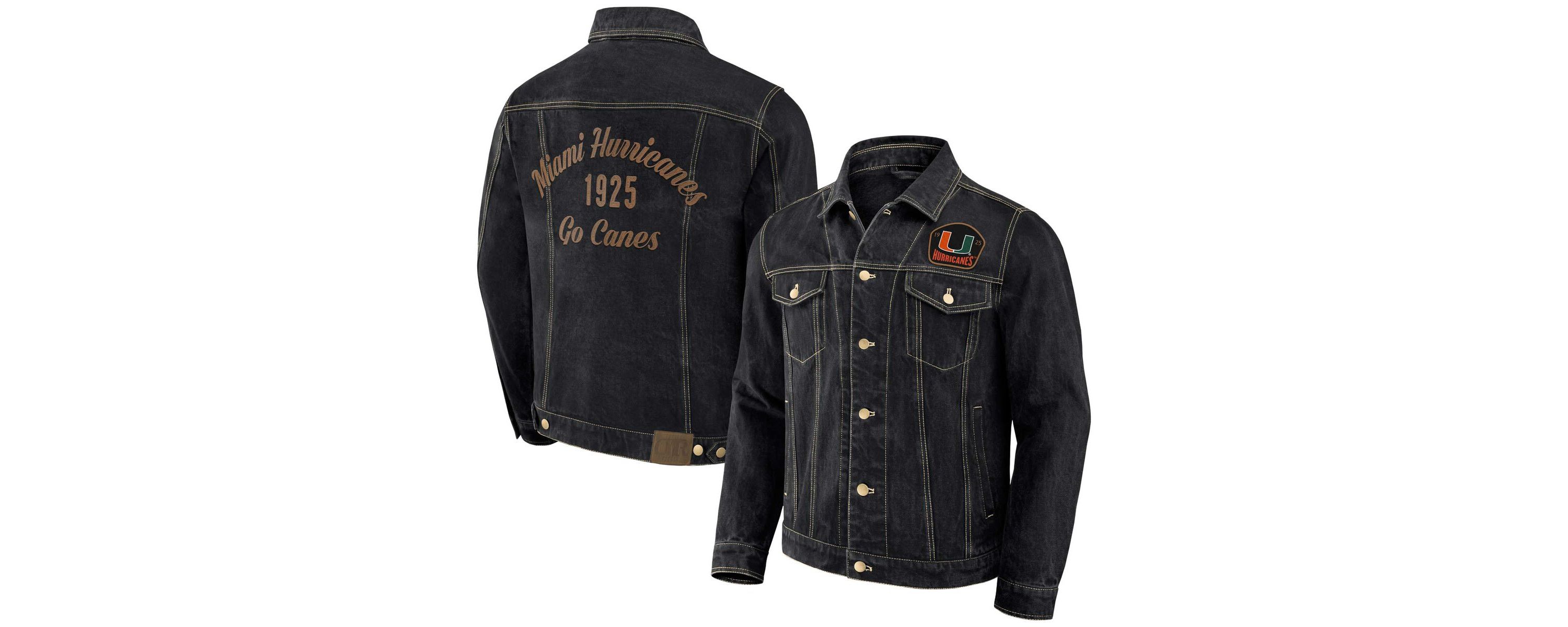 Miami (FL) Hurricanes NCAA Miami Hurricanes Button-Up Jacket