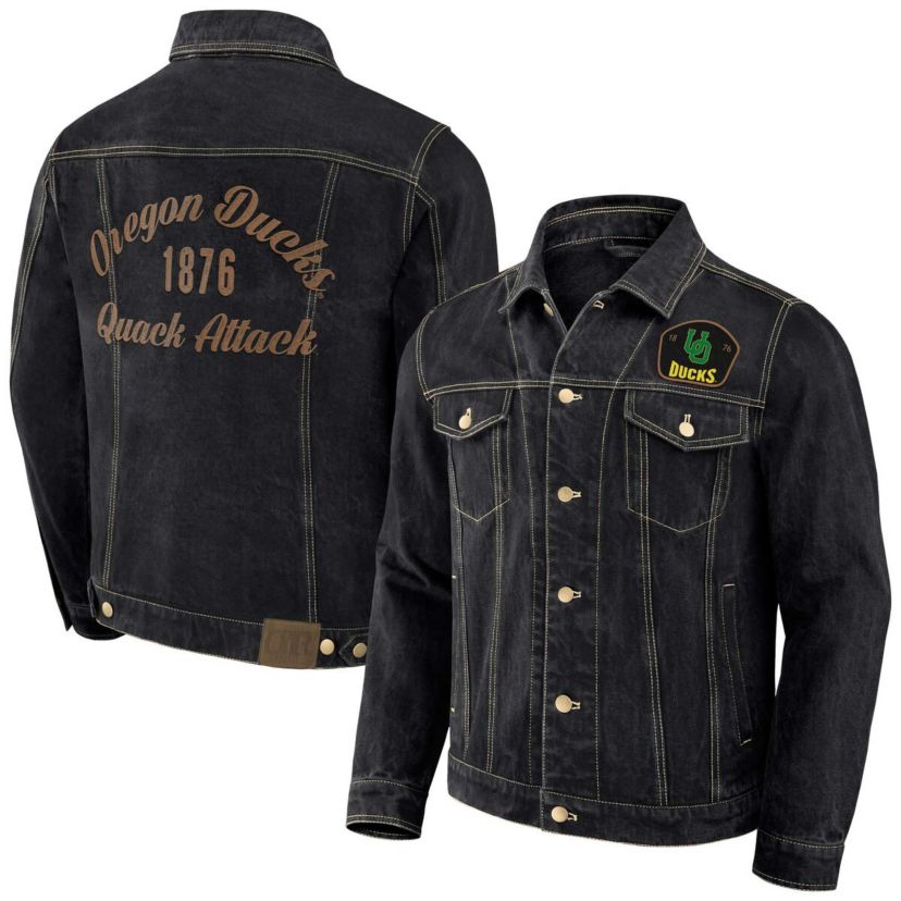 NCAA Oregon Ducks Button-Up Jacket