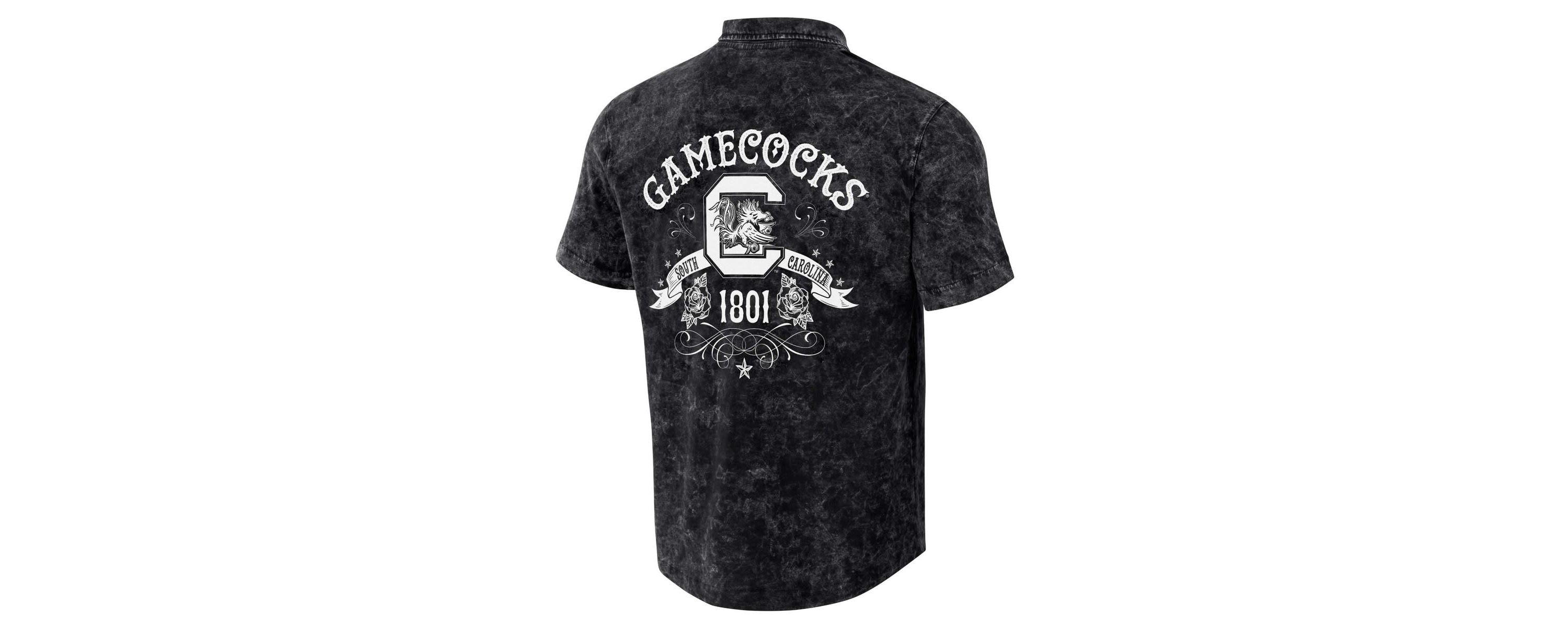 NCAA South Carolina Gamecocks Team Color Button-Up Shirt