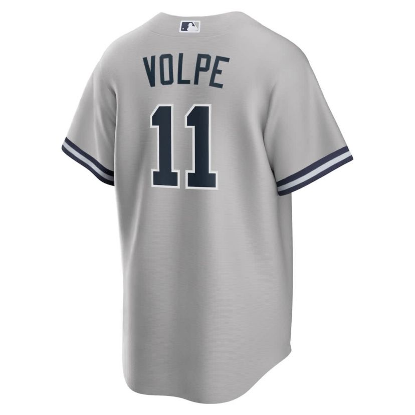 MLB Nike Anthony Volpe New York Yankees Road Replica Jersey