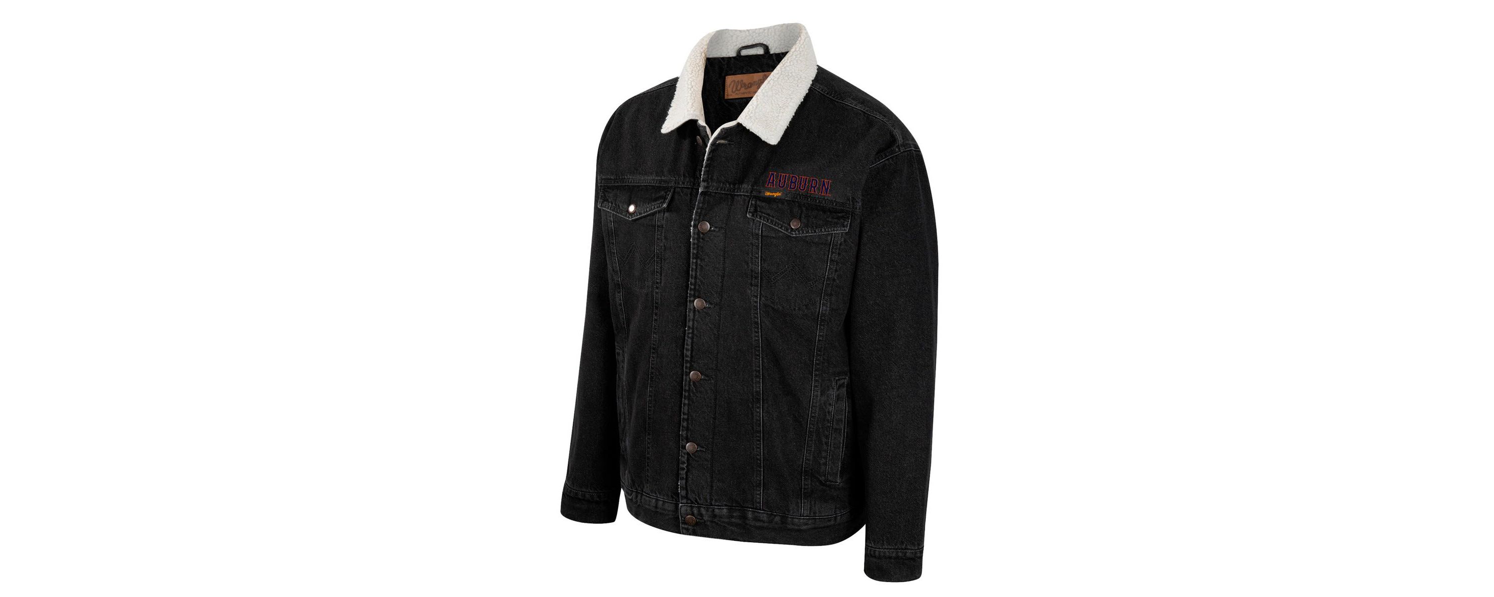 NCAA x Wrangler Auburn Tigers Western Button-Up Jacket