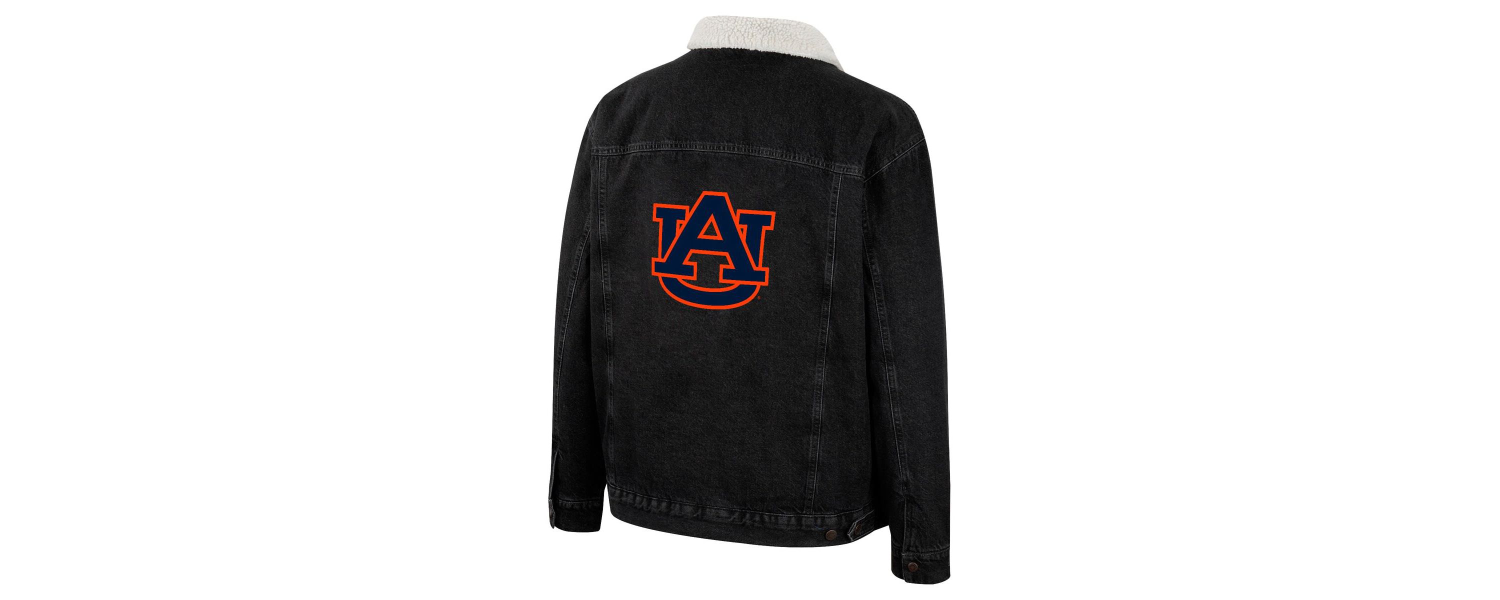 NCAA x Wrangler Auburn Tigers Western Button-Up Jacket