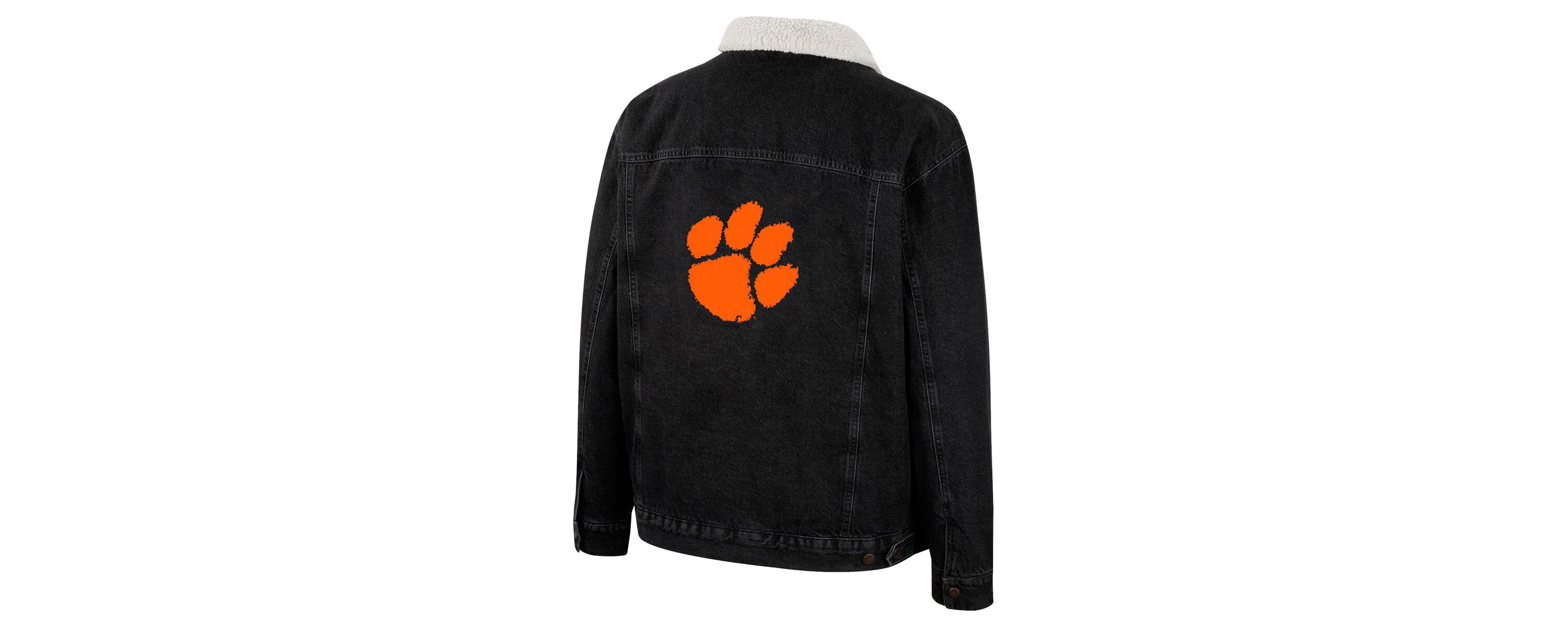 NCAA x Wrangler Clemson Tigers Western Button-Up Jacket