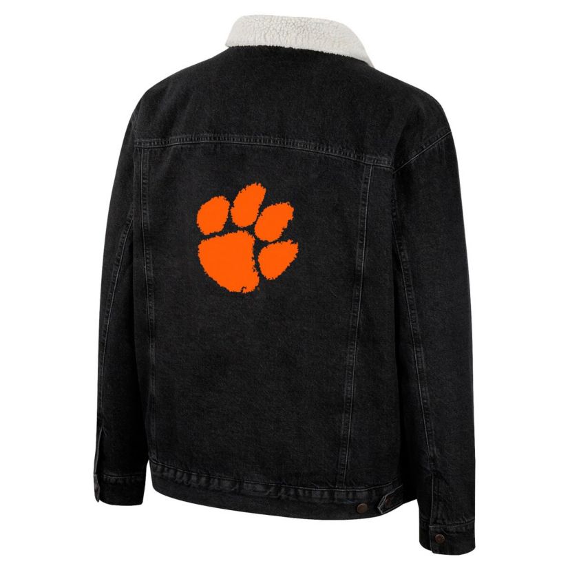 NCAA x Wrangler Clemson Tigers Western Button-Up Jacket