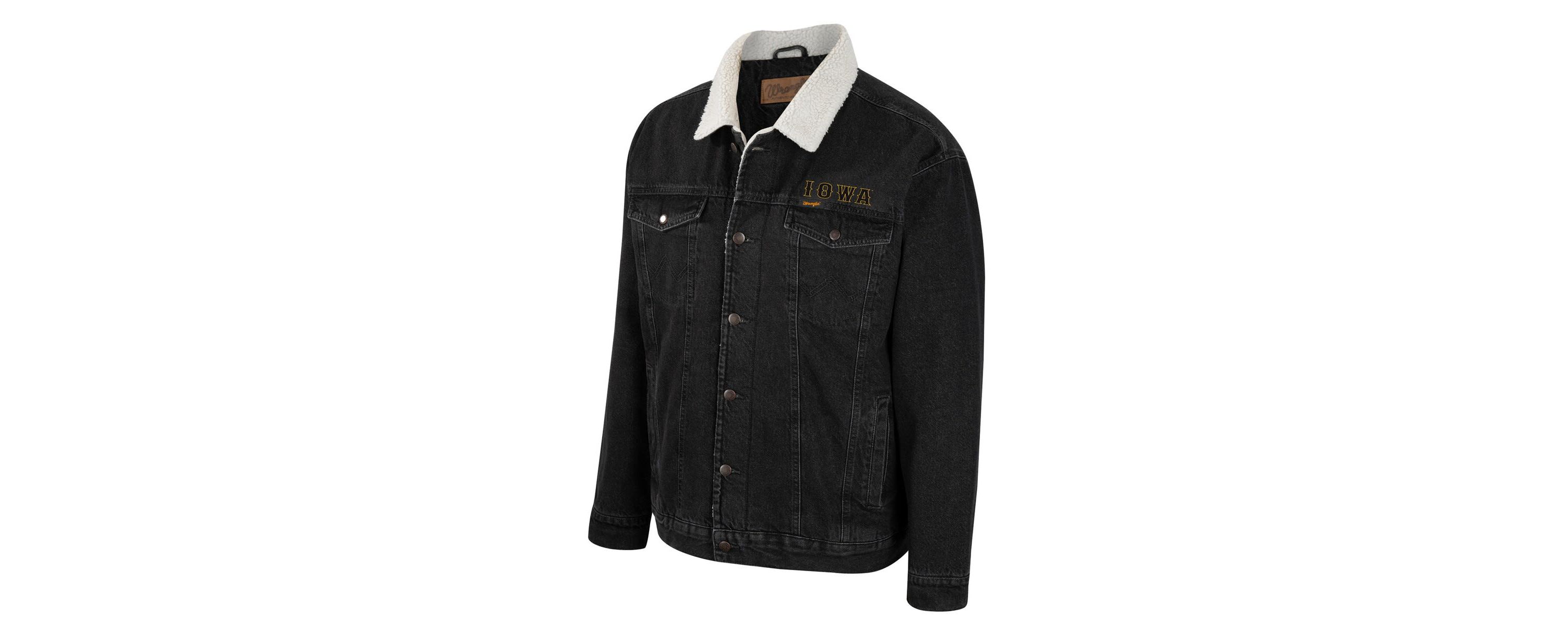 NCAA x Wrangler Iowa Hawkeyes Western Button-Up Jacket