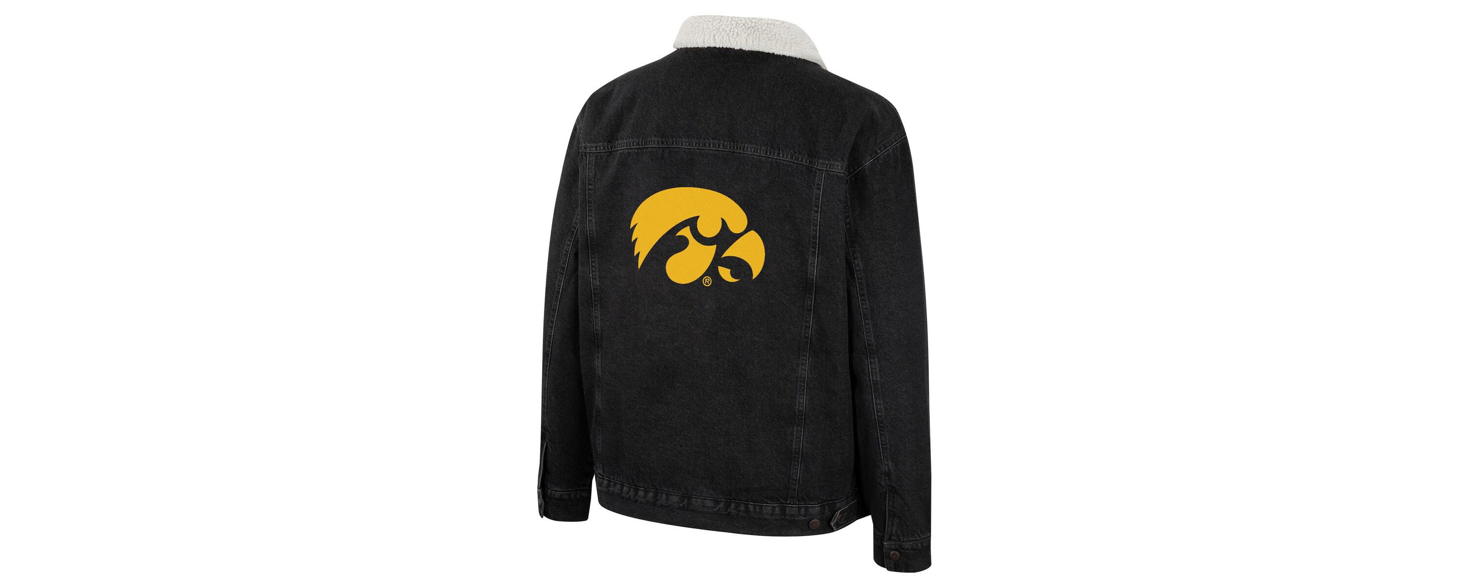 NCAA x Wrangler Iowa Hawkeyes Western Button-Up Jacket