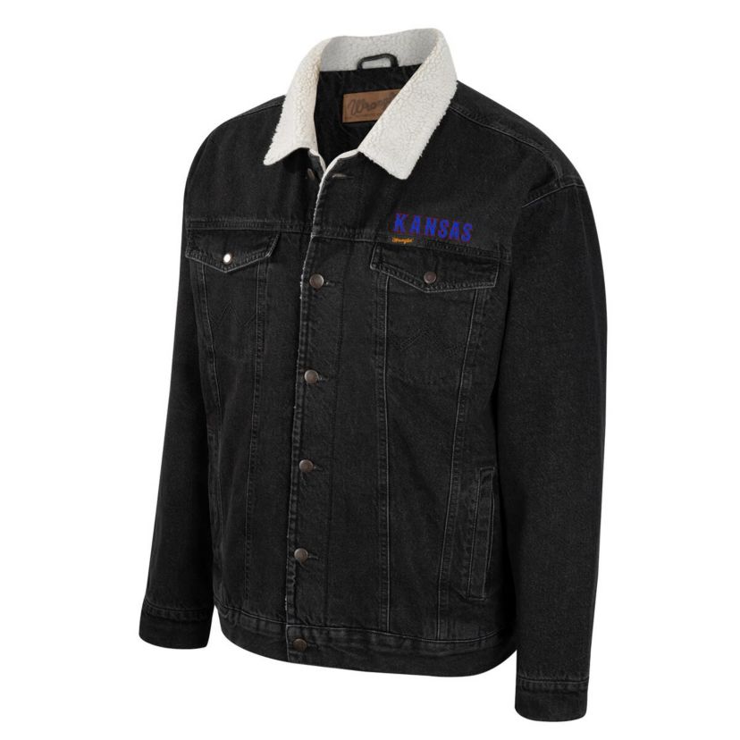 NCAA x Wrangler Kansas Jayhawks Western Button-Up Jacket