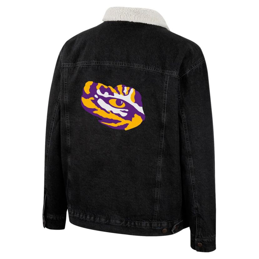 NCAA x Wrangler LSU Tigers Western Button-Up Jacket
