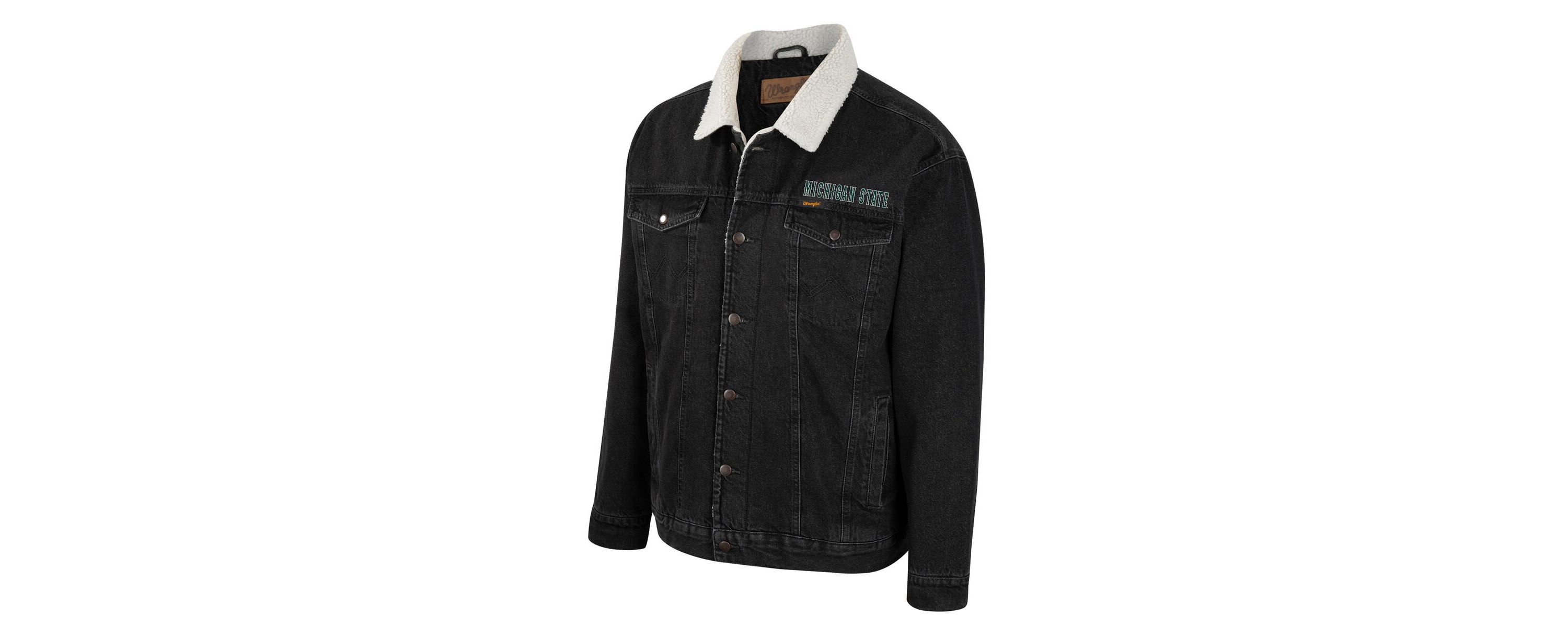 NCAA x Wrangler Michigan State Spartans Western Button-Up Jacket